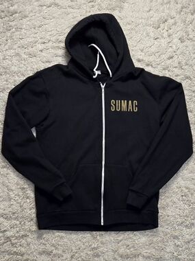 Sumac Love In Shadow Zip Up Hoodie L/XL